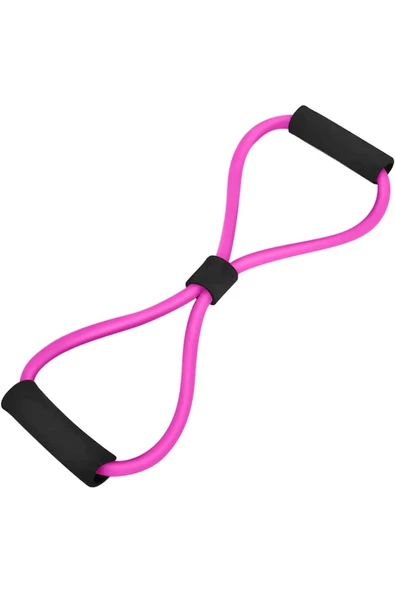HT SAĞLIK Pilates Egzersiz Seti - 25 Cm Pilates Topu - Pilates Direnç Bandı - 8 Şekilli Egzersiz Lastiği - 4