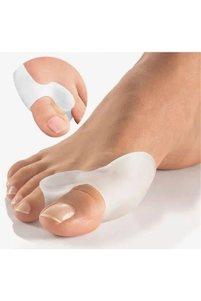 HT SAĞLIK Halluks Valgus Seti - Gece Ateli - Bunyon Koruyucu - Egzersiz Lastiği 4ü Bırarada - Sol - 2