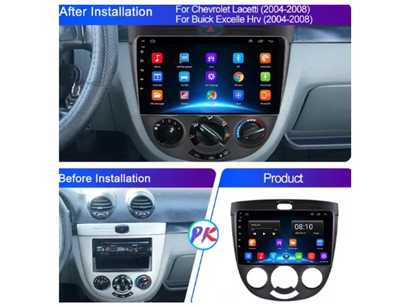 Chevrolet Lacetti Multimedya (2004-2013) 4 GB RAM 64 GB Hafıza 8 Çekirdek Navigatör - 11