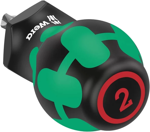 Wera 350 Stubby Topaç Ph/Yıldız 3x25mm Tornavida 05008852001 - 2