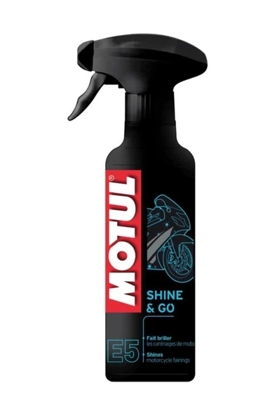Motul E5 Shine & Go / Hızlı Yıkama ve Cila - 400 ml