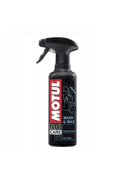 Motul Motul E1 Wash Wax Susuz Temizleme Yıkama Ve Cila 400 ml