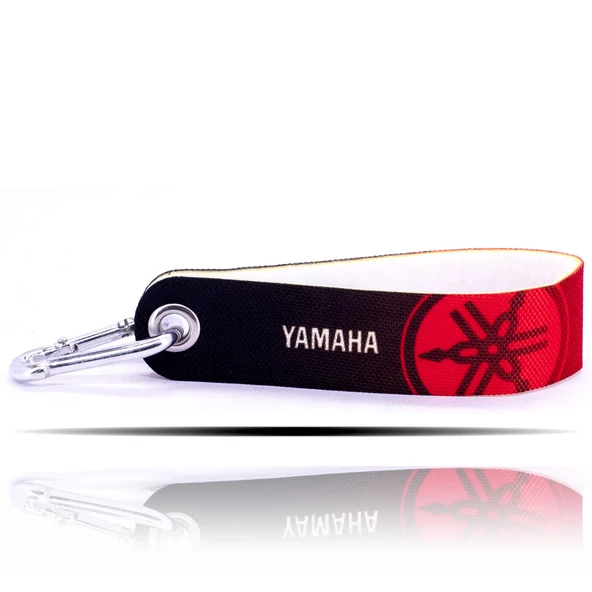 YAMAHA KIRMIZI KUMAŞ GIFTSOME ŞERİT ANAHTARLIK