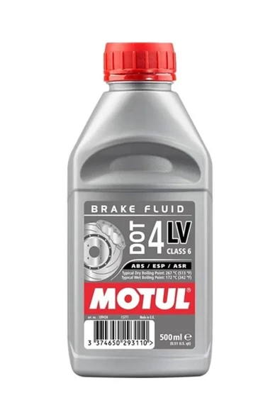 Motul Motul Dot 4 Lv Brake Fluid 500 Ml