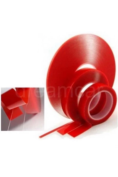 Car19 Akrilik Şeffaf Süper Güçlü Çift Taraflı Bant 10mmx5m