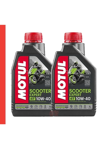 Motul Motul Scooter Expert 4t 10w40 Ma Motosiklet Motor Yağı Güncel 2 Adet