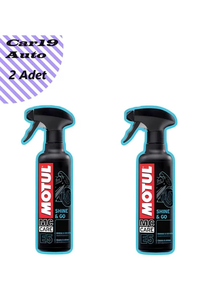 Motul Motul E5 Shine & Go Hızlı Yıkama Ve Cila (2 Adet)