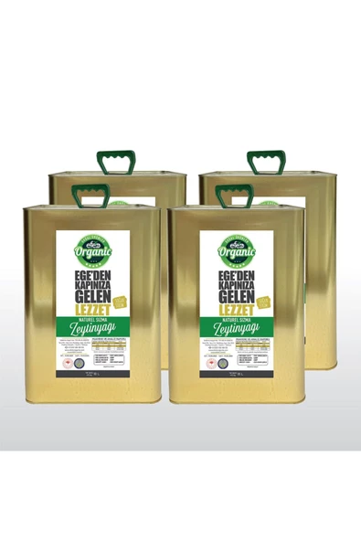 EFE ORGANİC   Ultra Natural Sızma Zeytinyağı (18*4) 72 Litre Teneke