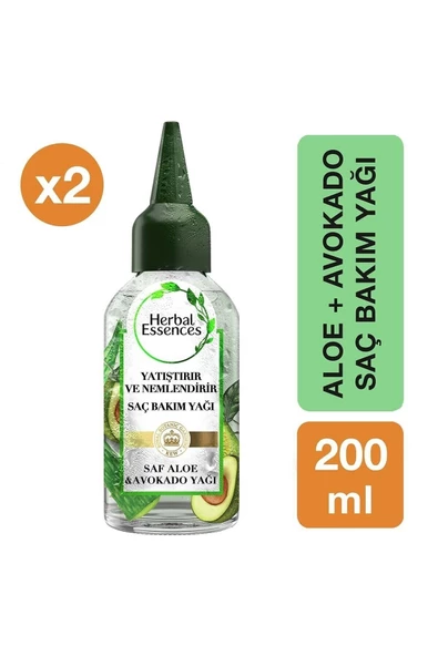 Sülfatsız Aloe Ve Avokado Süper Sprey Yağ 2 X 100-ml .,