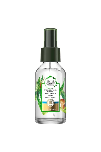 Argan Yağı ve Aloe Saç Bakım Yağı 100 ml