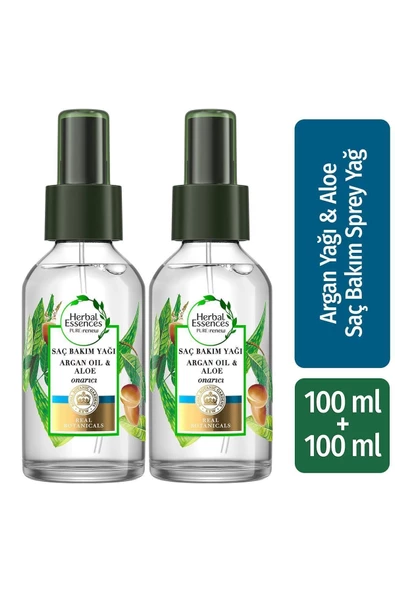 Argan Yağlı Onarıcı Sprey Yağ 100 ml 2 Adet