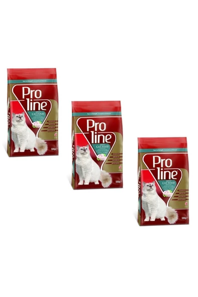 Proline Sterilized Kısırlaştırılmış Yetişkin Kedi Maması 500 Gr (3 Adet)