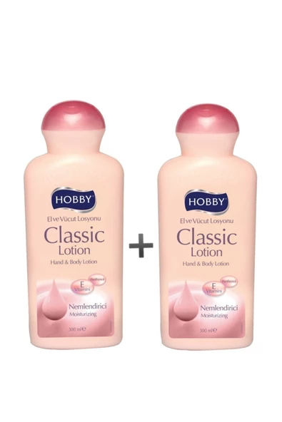 Classic Lotion Nemlendirici El Ve Vücut Losyonu 300 ml X 2 Adet