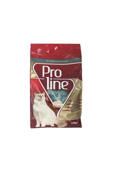 Proline Sterilised Tavuklu Kısırlaştırılmış Yetişkin Kedi Maması 1.5 Kg