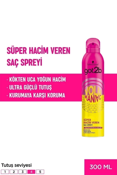 Volumaniac Sprey 300 Ml