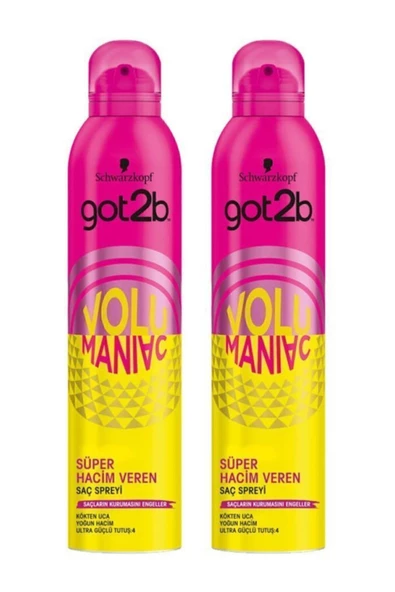 Volumaniac Saç Spreyi 300 Ml X2