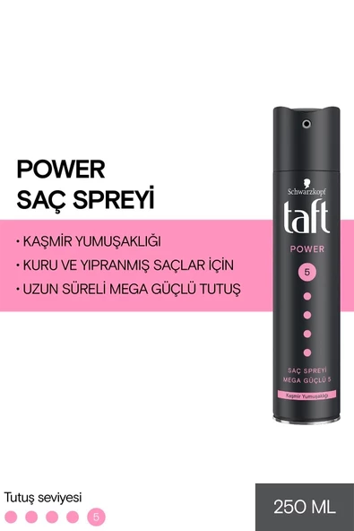 Power Kaşmir Saç Spreyi 250ml