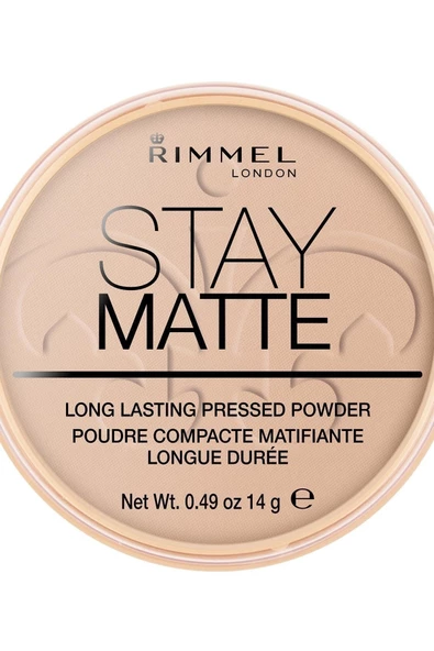 Stay Matte Pressed Powder Pudra 005 Silky Beige