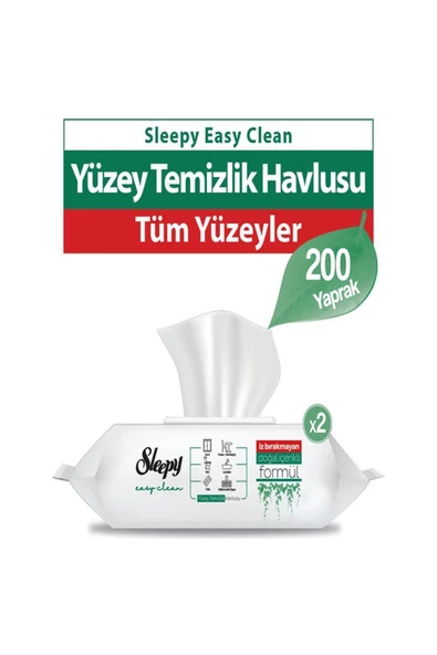 YÜZEY TEMİZLEME HAVLUSU 2X100 (200 YAPRAK)