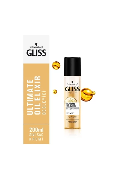 Ultimate Oil Elixir Kırılma Karşıtı Sıvı Saç Kremi 200 Ml