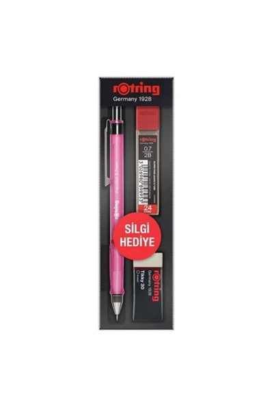 Rotring Okul Seti Visuclick Versatil 0,7 Mm Pembe