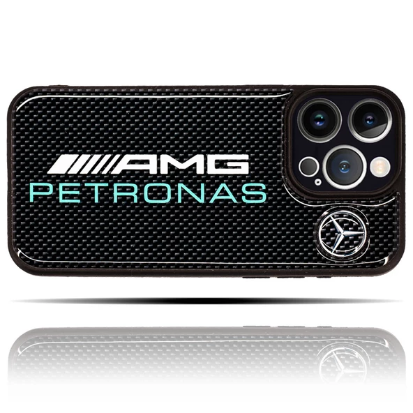 Apple IPhone 14 Pro Max Uyumlu Mercedes AMG PETRONAS Formula1 Telefon Kılıfı