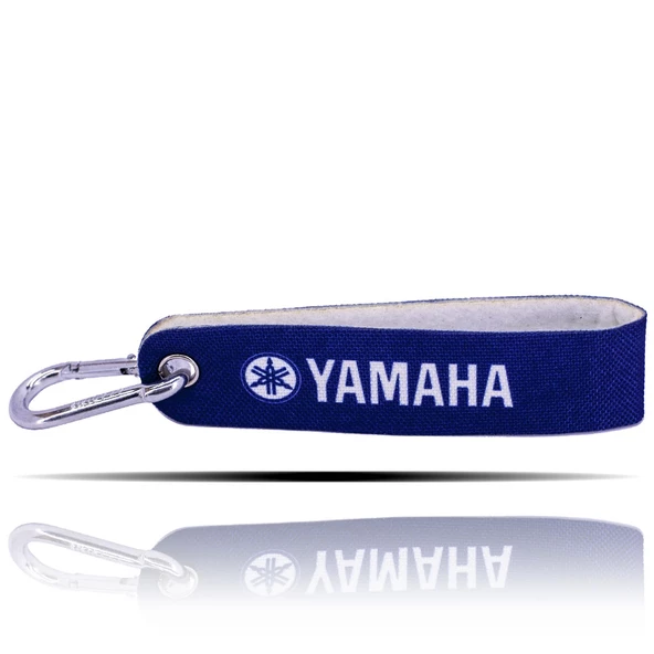 Yamaha Mavi Kumaş Şerit Anahtarlık