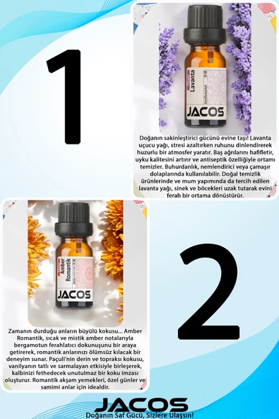 6'lı Ekonomi SET Esansiyel Uçucu Yağı Buhardanlık Difüzör Esansı Oda Kokusu - 2