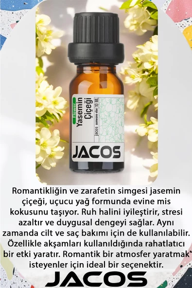 Japon Kiraz,Lotus,Yasemin Esansiyel Uçucu Yağı Buhardanlık Difüzör Esansı Oda Kokusu 3'lü SET - 4