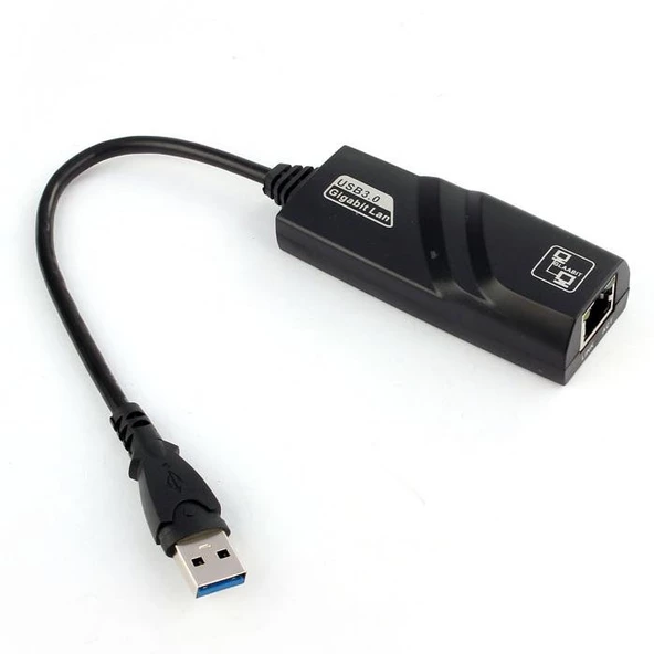 Alfais 4939 Usb 3.0 To Ethernet Çevirici Dönüştürücü Adaptör (Gigabit destekli)