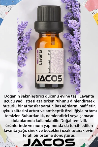 Lavanta,Yağmur Ormanları,Sandal Egzotik Esansiyel Uçucu Yağı Difüzör Esansı Oda Kokusu 3'lü SET - 2