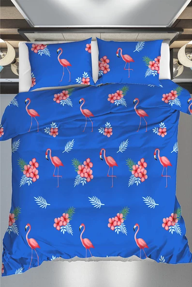 Upstyle Çift Kişilik Nevresim Seti  Baskılı  Parlament  %100 Pamuk Ranforce Kumaş ürün görseli 1