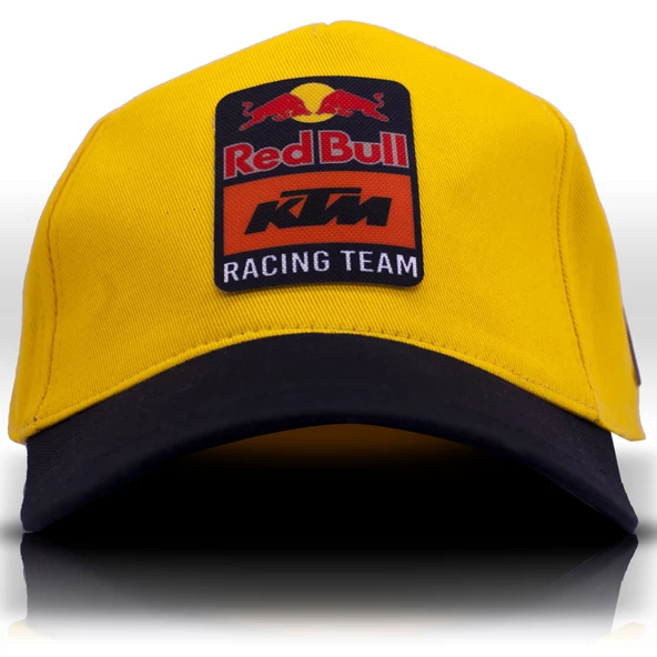 KTM Redbull Racing Team Sarı Motogp Şapka, Unisex Beyzbol Motor Sever Şapkası, Motorcu Trucker Cap