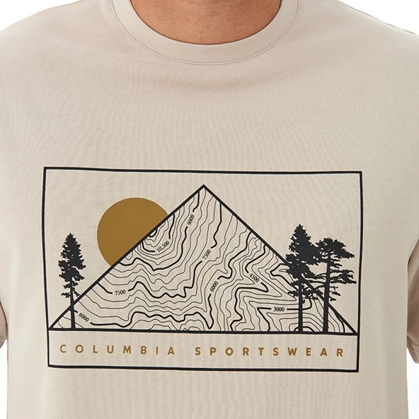 Columbia Csc M Peaked Sunscape Ss Tee Erkek Kısa Kollu Tişört CS0398 - Resim 6