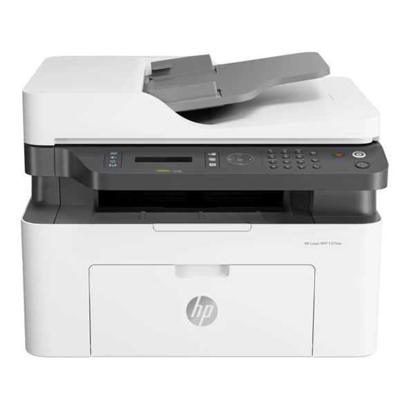 HP 4ZB84A LaserJet 137fnw Çok Fonksiyonlu Lazer Yazıcı