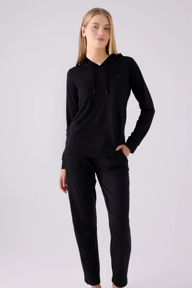 Pierre Cardin 8923 Kadın Uzun Kol Pijama Takım