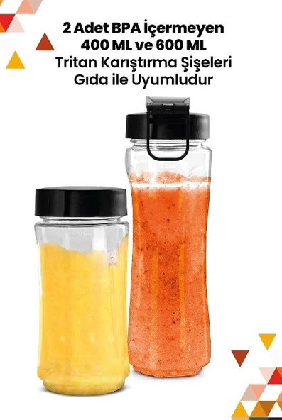 GoldStar ST-7251 400 W Kişisel Smoothie Blender - 5