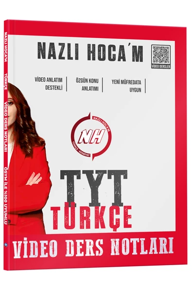 Nazlı Hocam TYT Türkçe Video Ders Kitabı ürün görseli