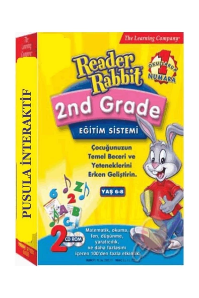 Çocuklar İçin İngilizce Reader Rabbit 2nd GRADE