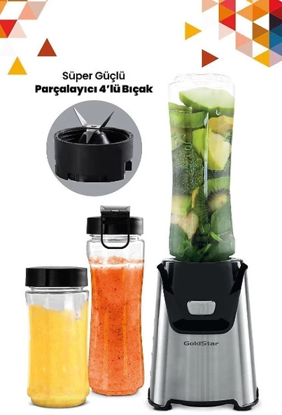 GoldStar ST-7251 400 W Kişisel Smoothie Blender - 2