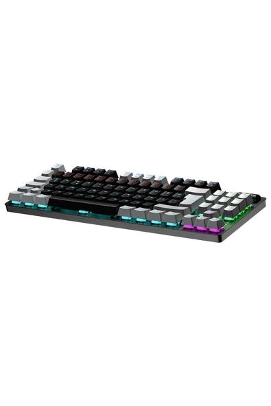 GamePower Eva 5 60m Mekanik Blue Switch Türkçe Q 88 Tuş Usb Gaming Klavye - 3 Yıl Garantili - 3