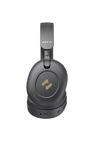 Havit H655BT PRO Hi-Res ANC Kulaküstü Bluetooth Kulaklık - 80 Saat Batarya, AI Gürültü Önleme - 4