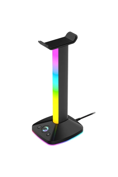 GamePower EliteRack RGB Gaming USB3.0 Oyuncu Kulaklık Standı