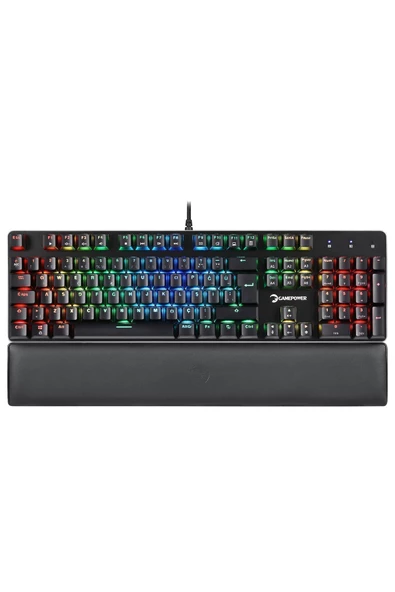 GamePower Ogre Rgb 60m Blue Switch Türkçe Q Usb Mekanik Gaming Klavye