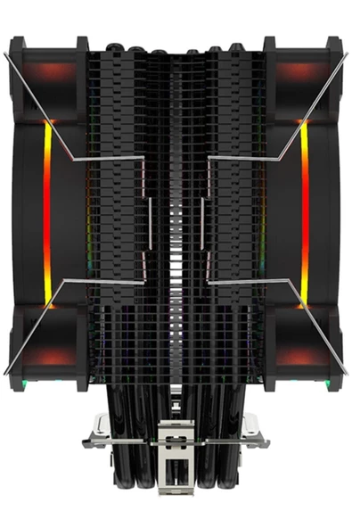 GAMETECH Freezer Pro Hd120 2x12cm Intel Amd Uyumlu 800/2000rpm Fanlı Işlemci Soğutucusu 220 W Tdp - 5