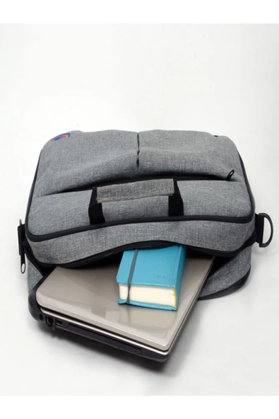 Kazan bilişim Kb Gri Special Laptop Bag Kb.500 15.6 Inc Askılı Laptop Evrak Çantası Ak2012 - 5