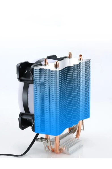 GAMETECH Freezer Hd1.0 Rainbow Fanlı Bakır Borulu Performans Serisi Kule Tipi Işlemci Fanı - 2