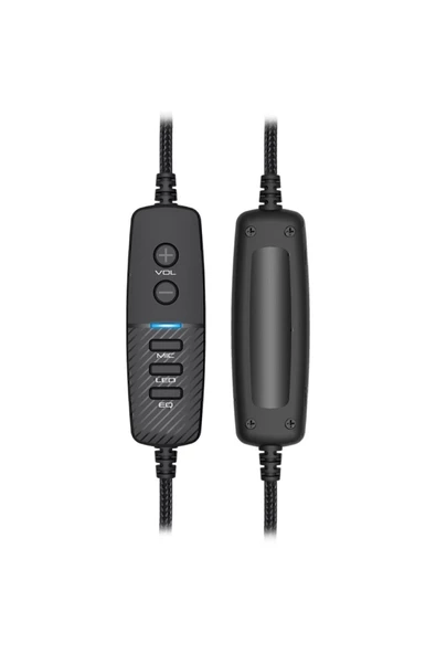 GamePower Fujin 7.1 Siyah Surround RGB Gaming Kulaklık Mikrofonlu - 8