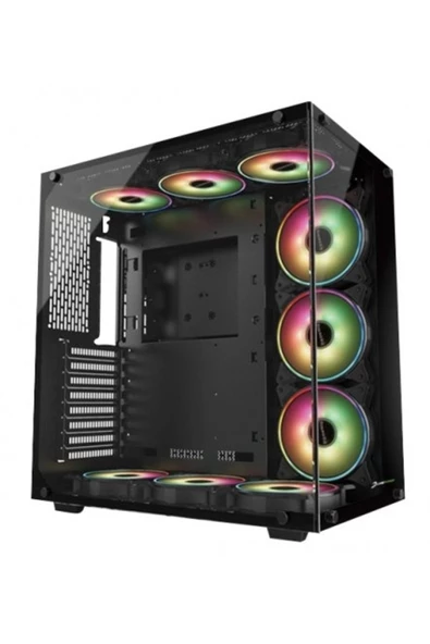 GamePower Warcry Mıd Atx Gamıng Kasa (6 Argb Fan) - 2