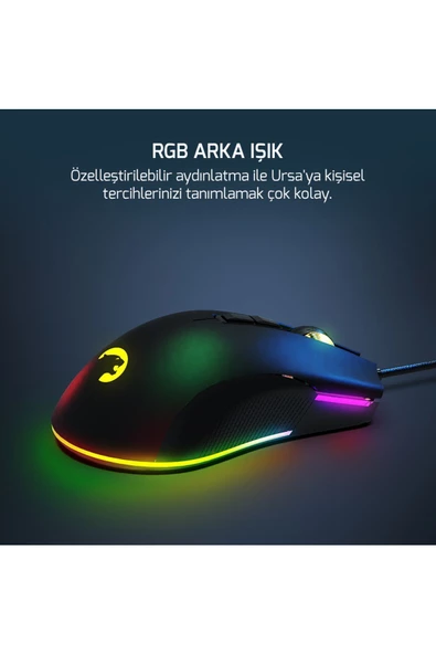 Gamepower Ursa 10000Dpı Usb Oyuncu Mouse Siyah - 4